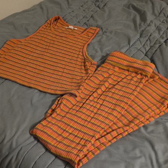 O'Neill Other - O'Neill Orange and Pink Striped Set